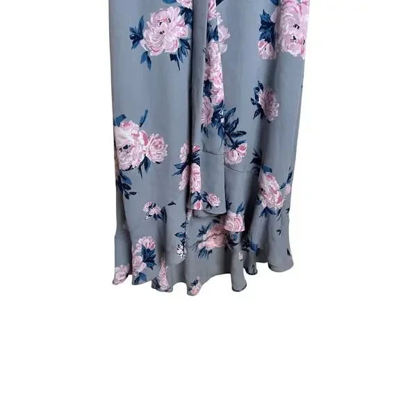 Gray Candies Dress with Pink Flowers - Picture 3 of 6